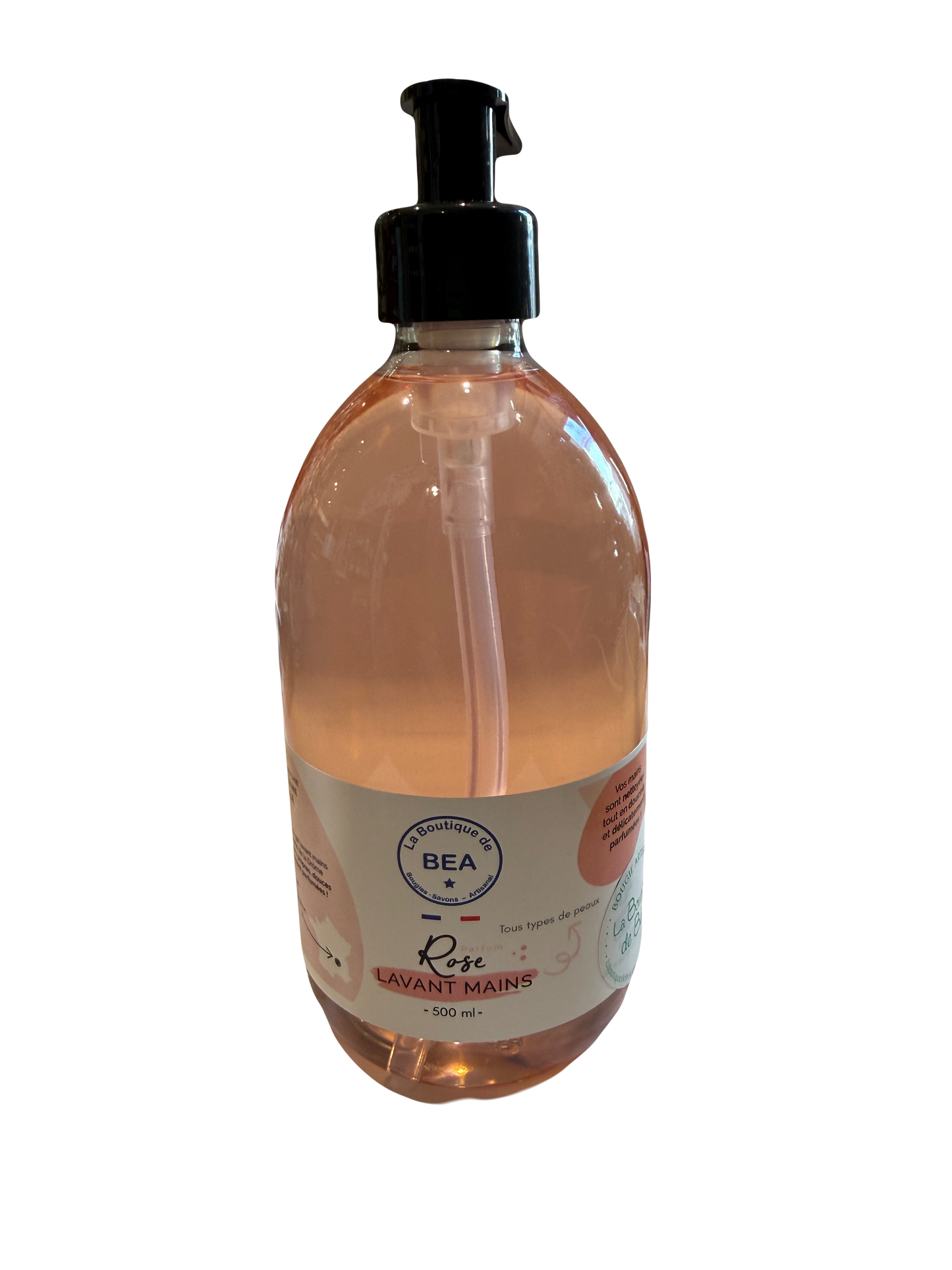 Savon Liquide ROSE Spécial Mains 500ml