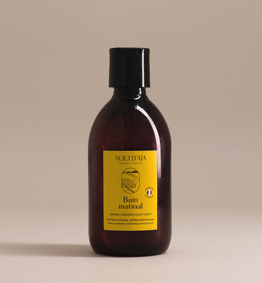 Savon liquide exfoliant, à la Verveine citronnée 300ml