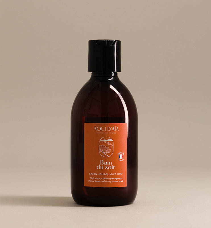 Savon liquide exfoliant, au Miel et Citron 300ml