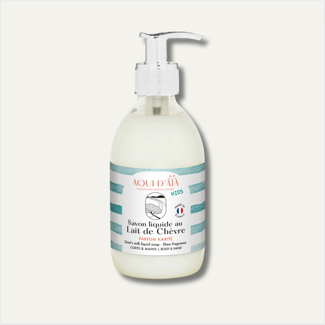 Savon Liquide pour enfant au lait de Chèvre 300ml