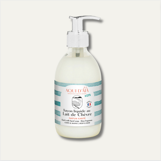 Savon Liquide pour enfant au lait de Chèvre 300ml