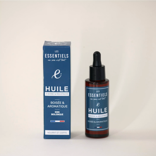 Huile à barbe et moustache - 30ml - COSMOS Organic