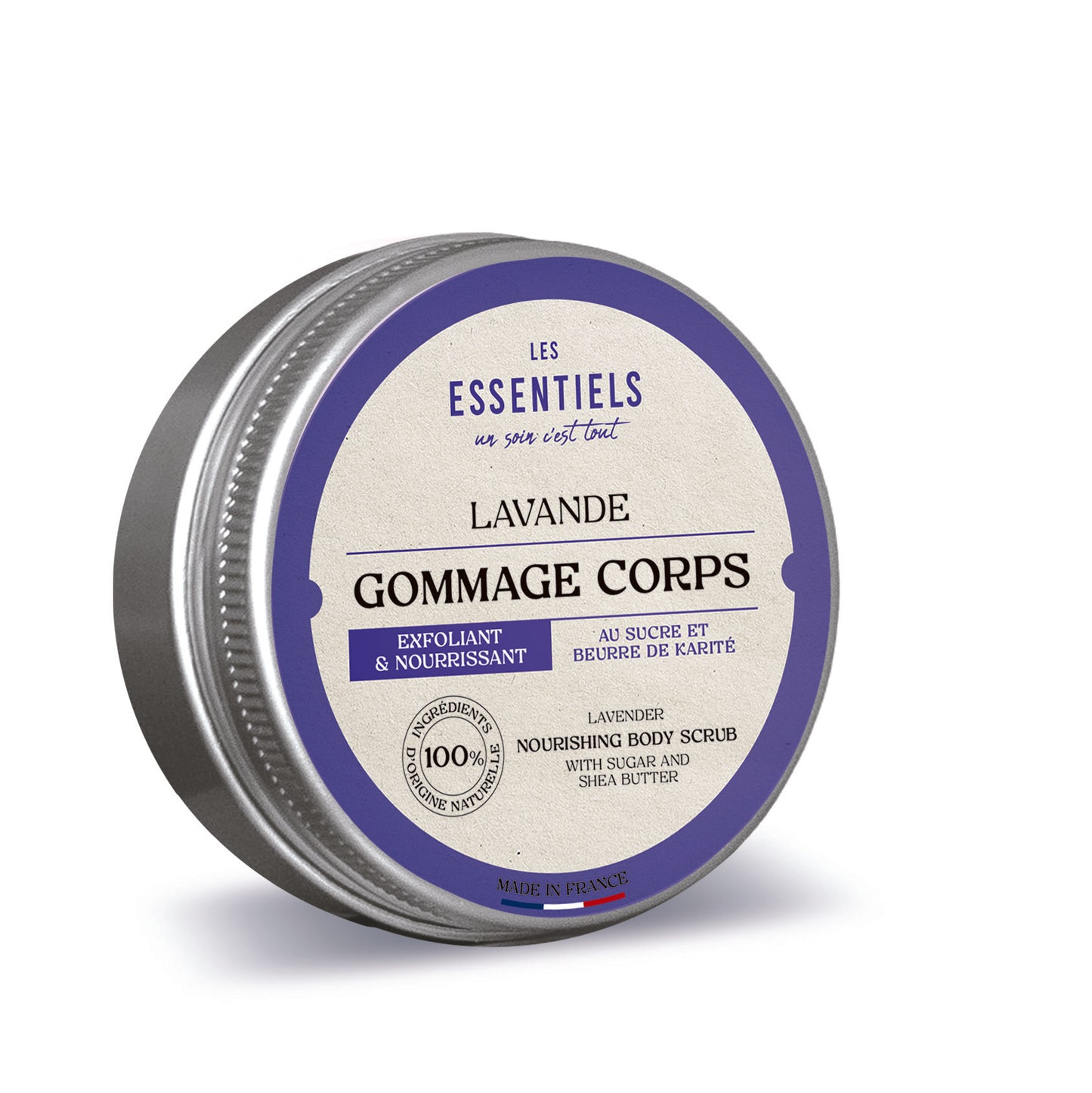 Gommage corps Lavande – 200ml – COSMOS Natural