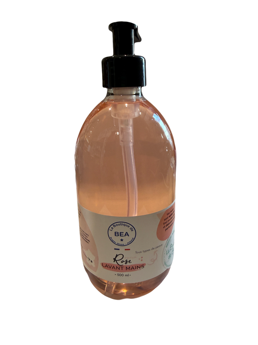 Savon Liquide ROSE Spécial Mains 500ml