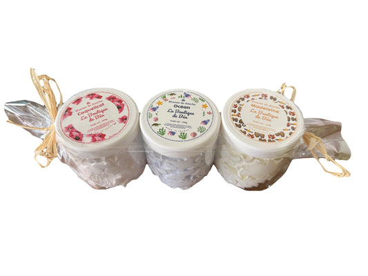 Lot de 3 gels douche solides 'La Boutique de Béa"
