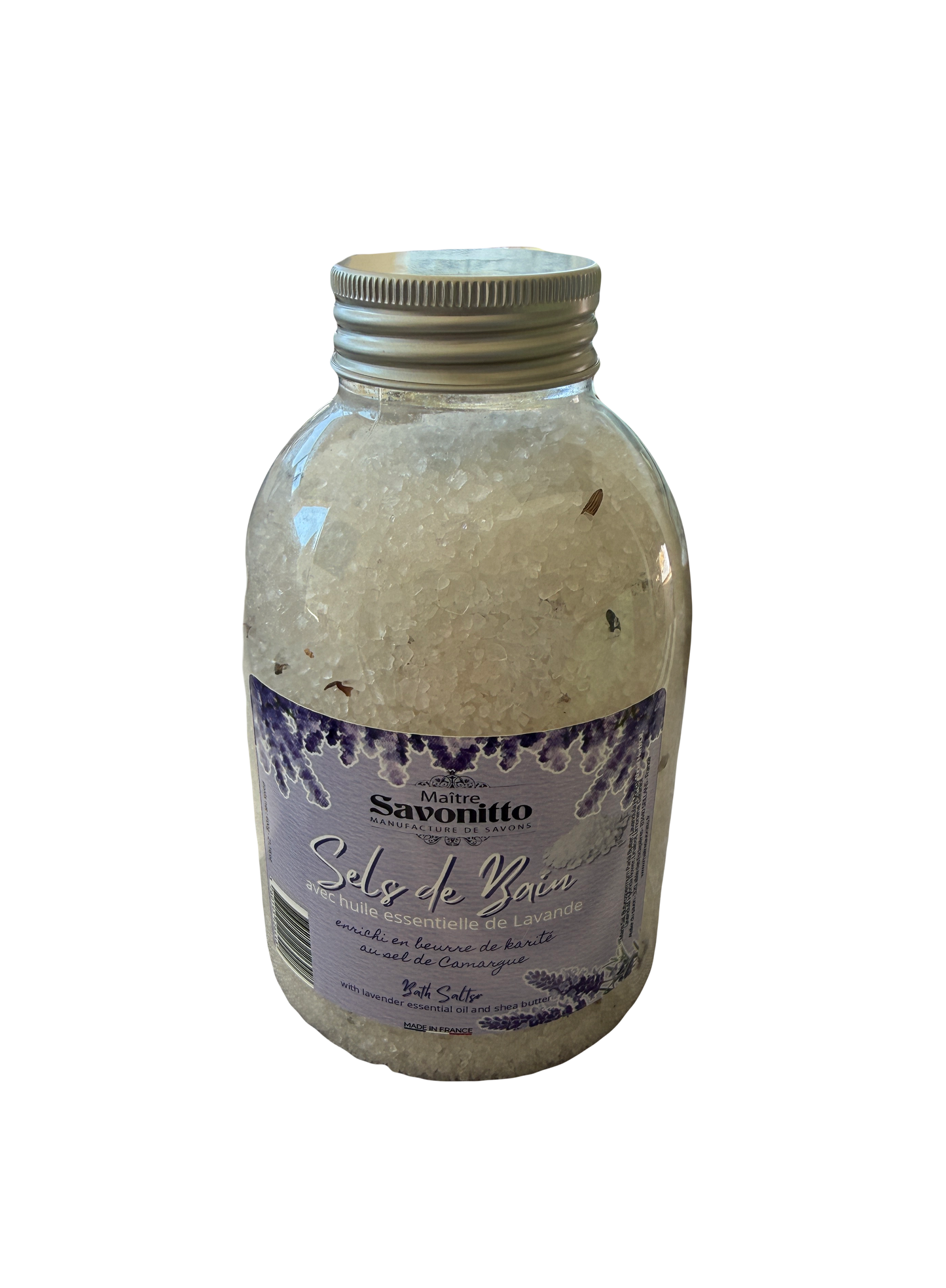 Sels de bain relaxant – Lavande de Provence & Beurre de Karité