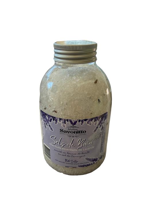 Sels de bain relaxant – Lavande de Provence & Beurre de Karité