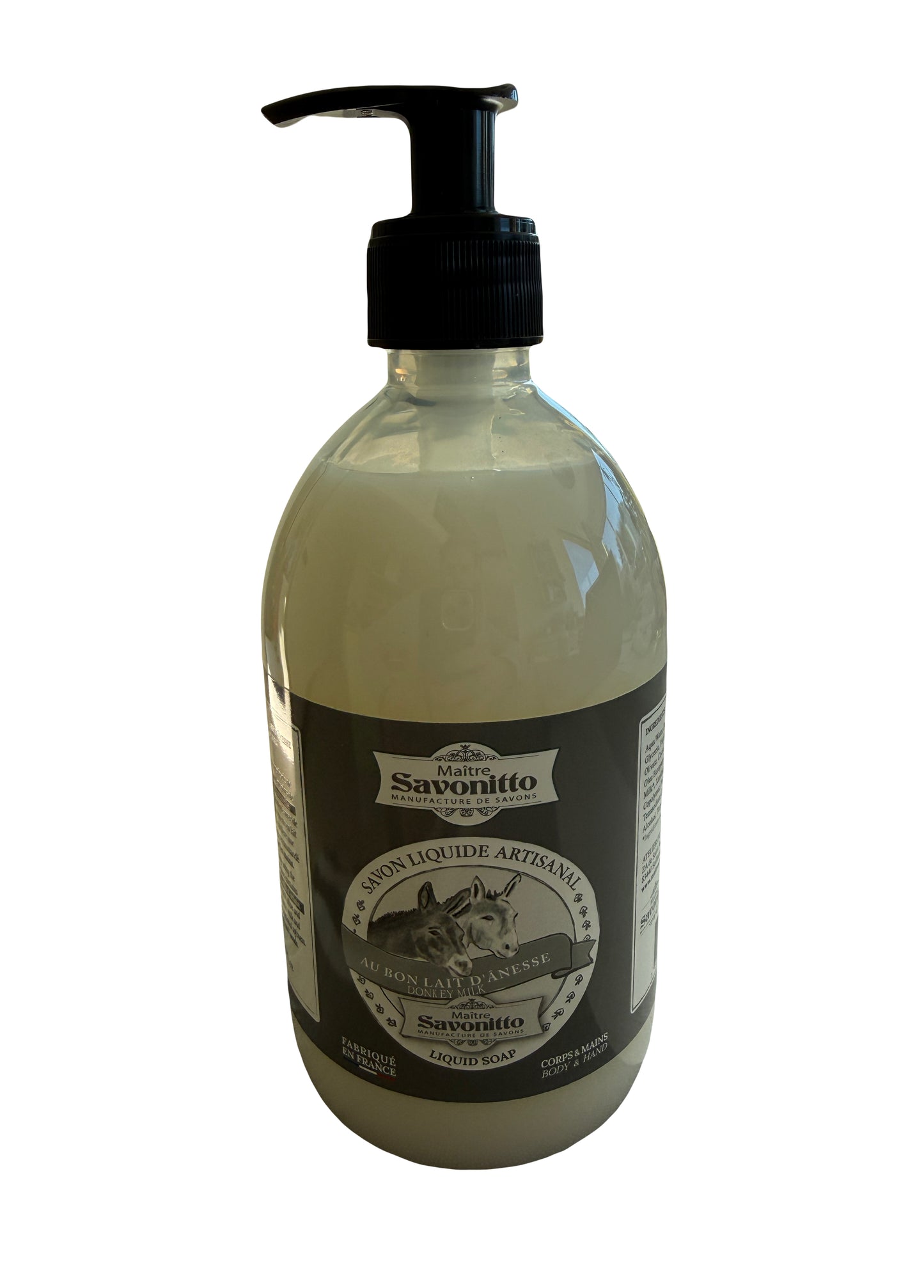 Savon liquide Lait d’Ânesse 500ml