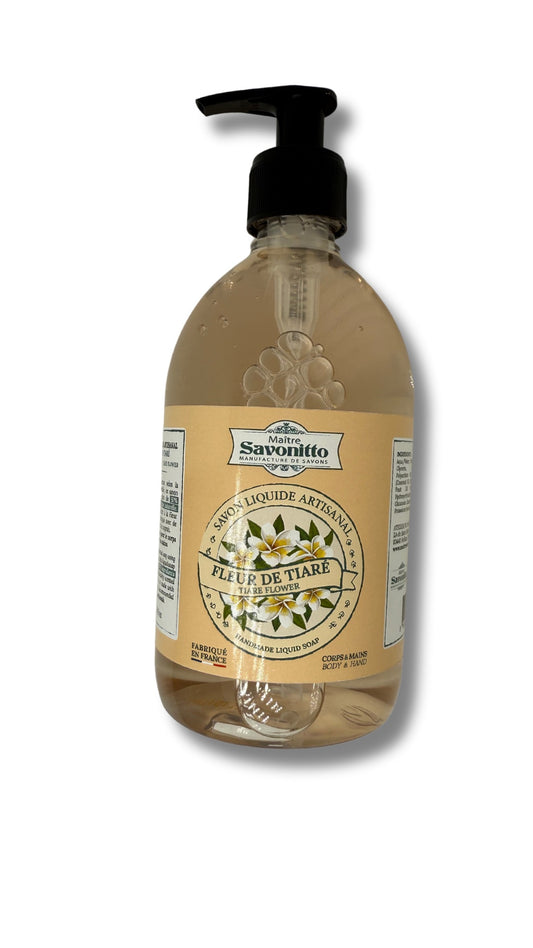 Savon Liquide à la Fleur de Tiaré 500ml