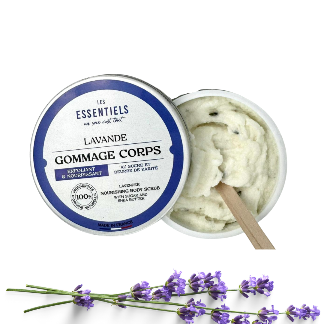 Gommage corps Lavande – 200ml – COSMOS Natural