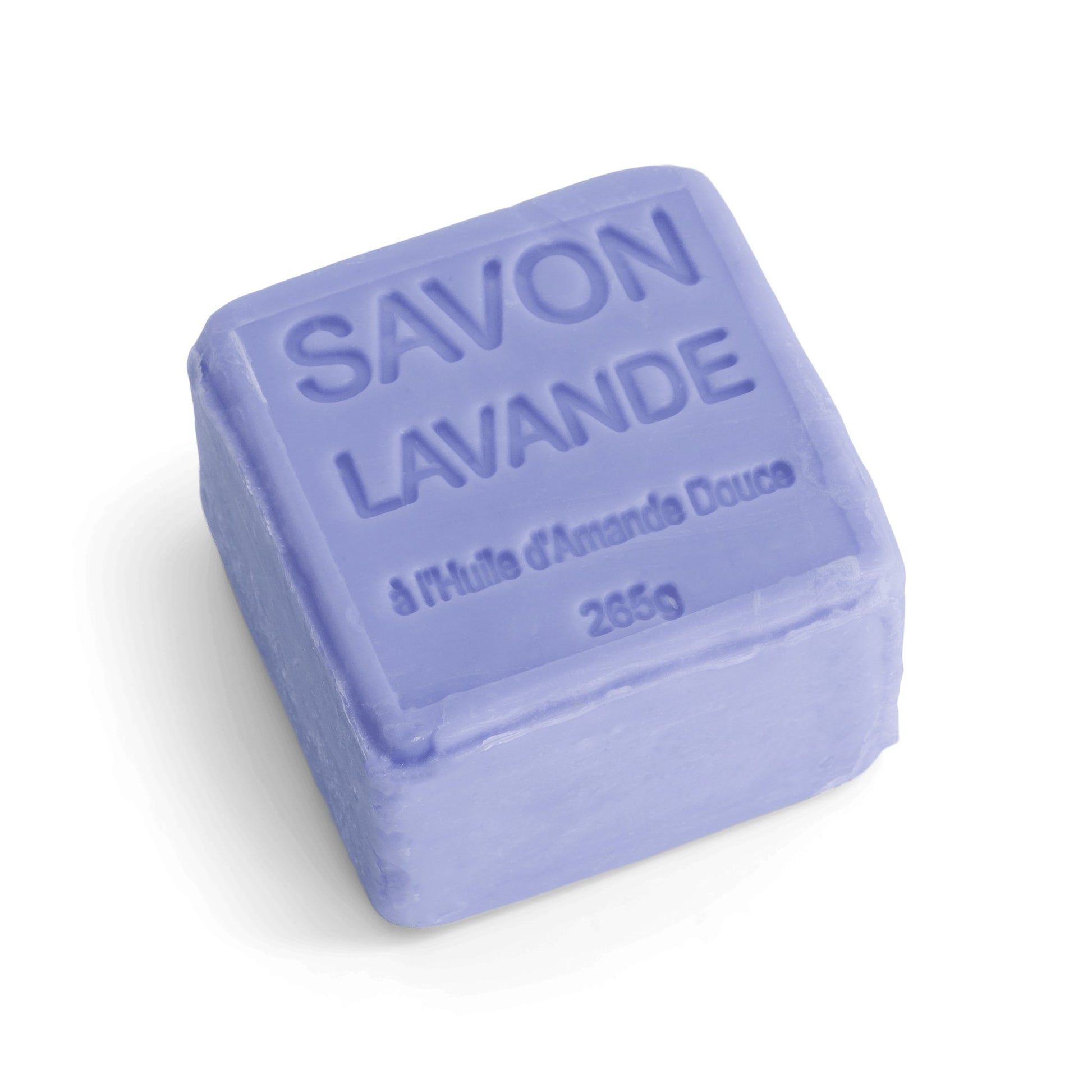 Savon Cube 260g Lavande à l'Huile d'Amande Douce - La boutique de Béa